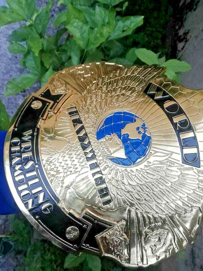 WWF WINGED EAGLE ULTIMATE WARRIOR Zinc Championship Belt