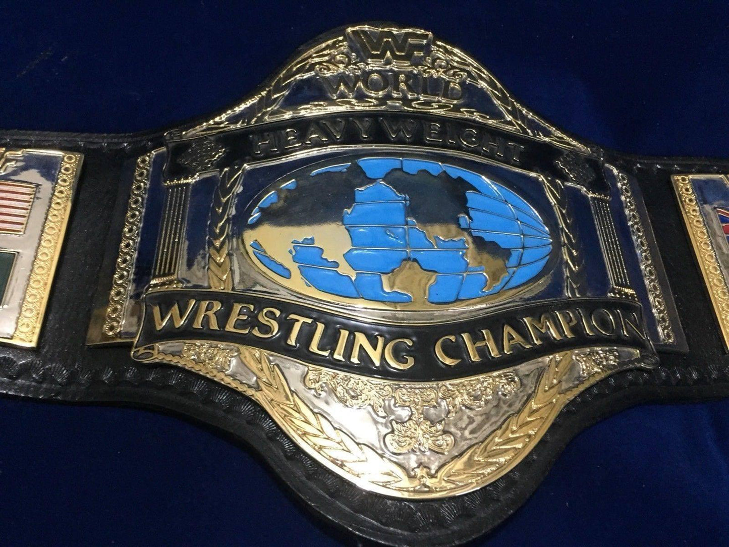 WWF HULK HOGAN 86 24K GOLD Championship Belt