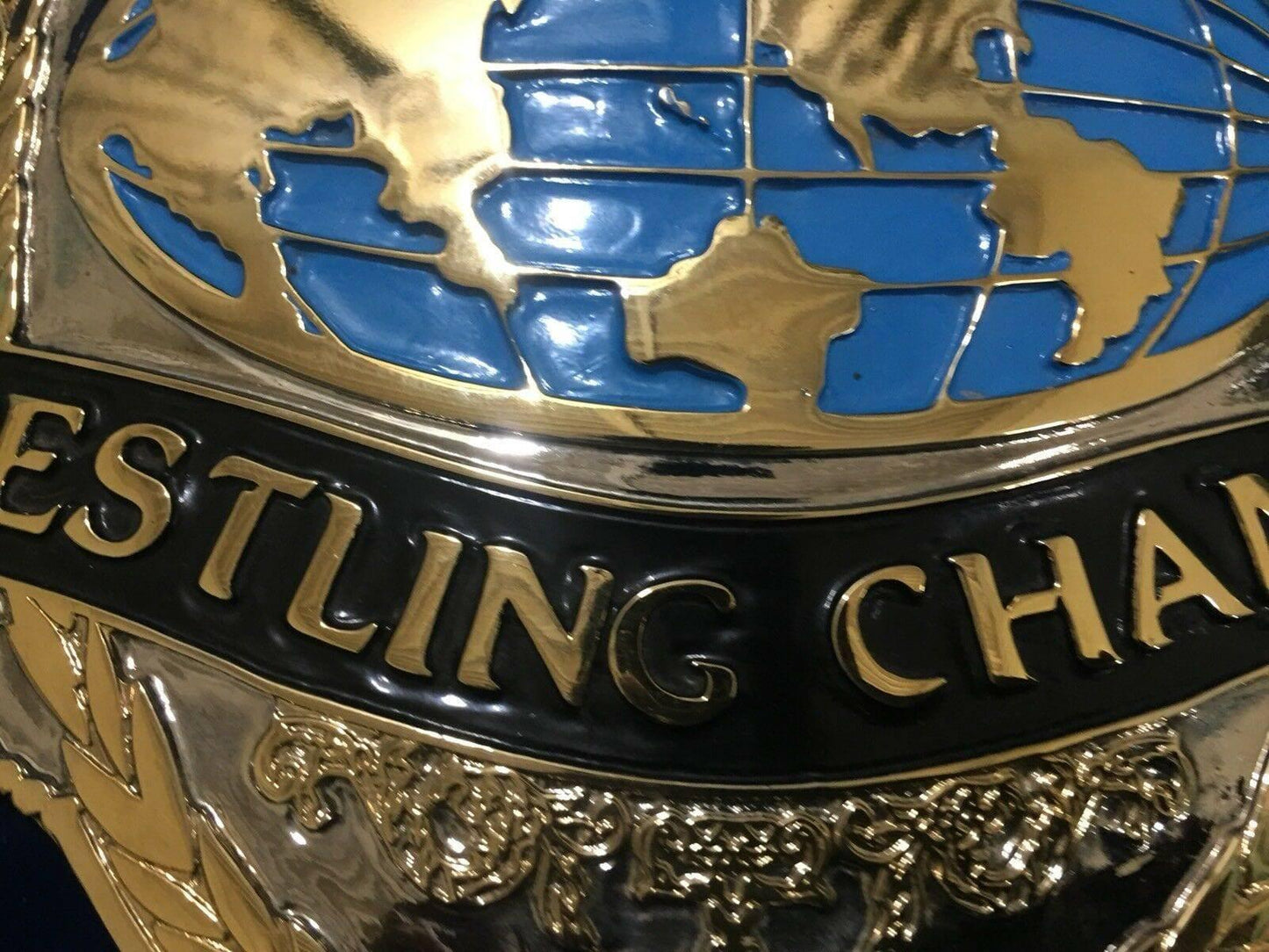 WWF HULK HOGAN 86 24K GOLD Championship Belt