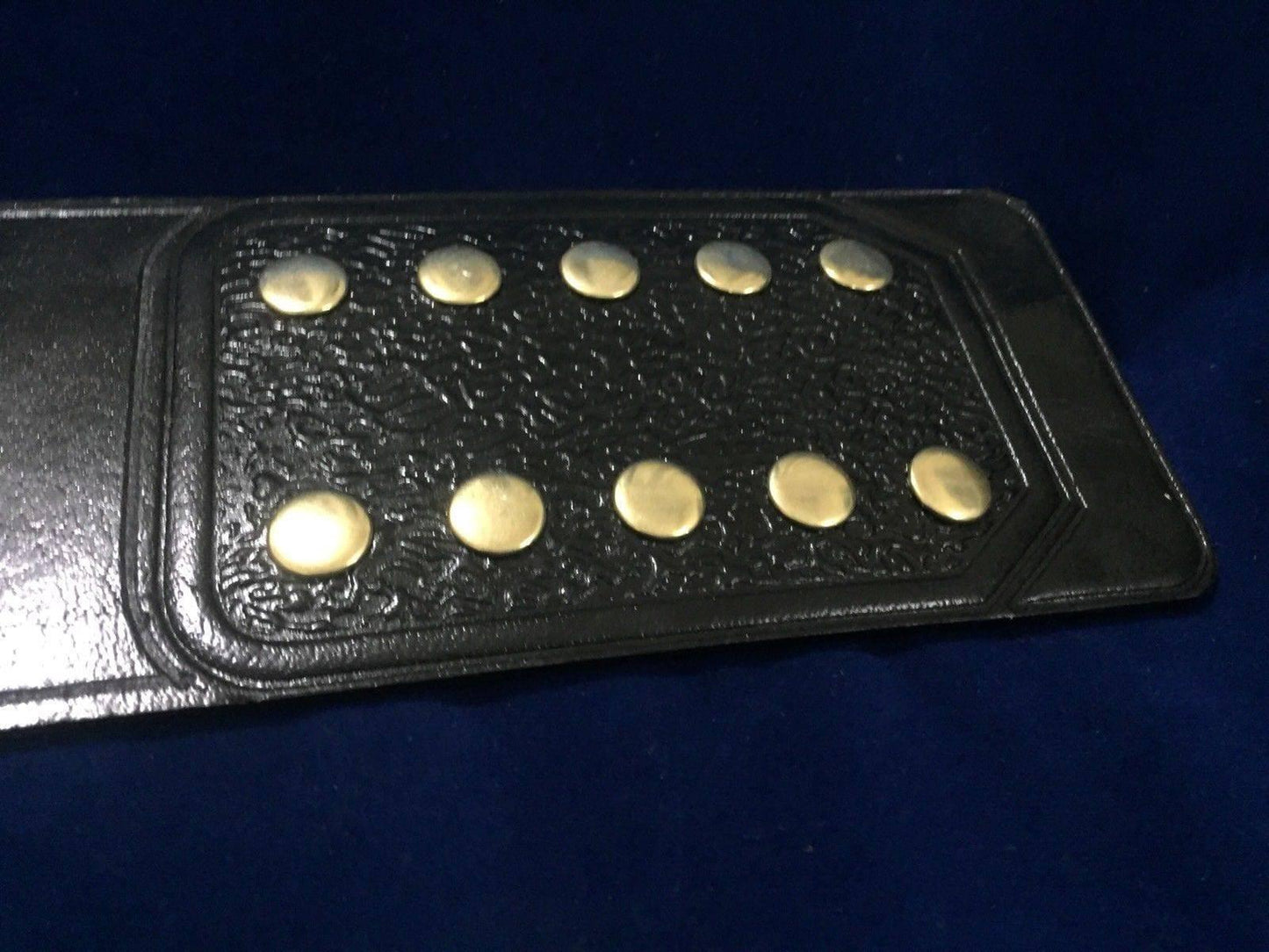 WWF HULK HOGAN 86 24K GOLD Championship Belt