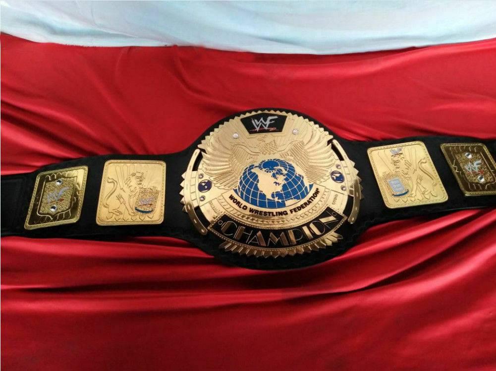 WWF BIG EAGLE SCRATCH LOGO Brass Championship Belt