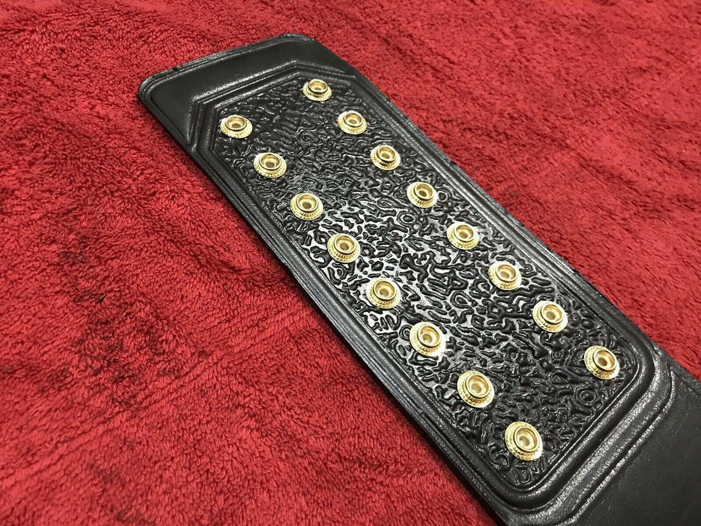 WWF WINGED EAGLE DUAL PLATED 24K GOLD Championship Title Belt