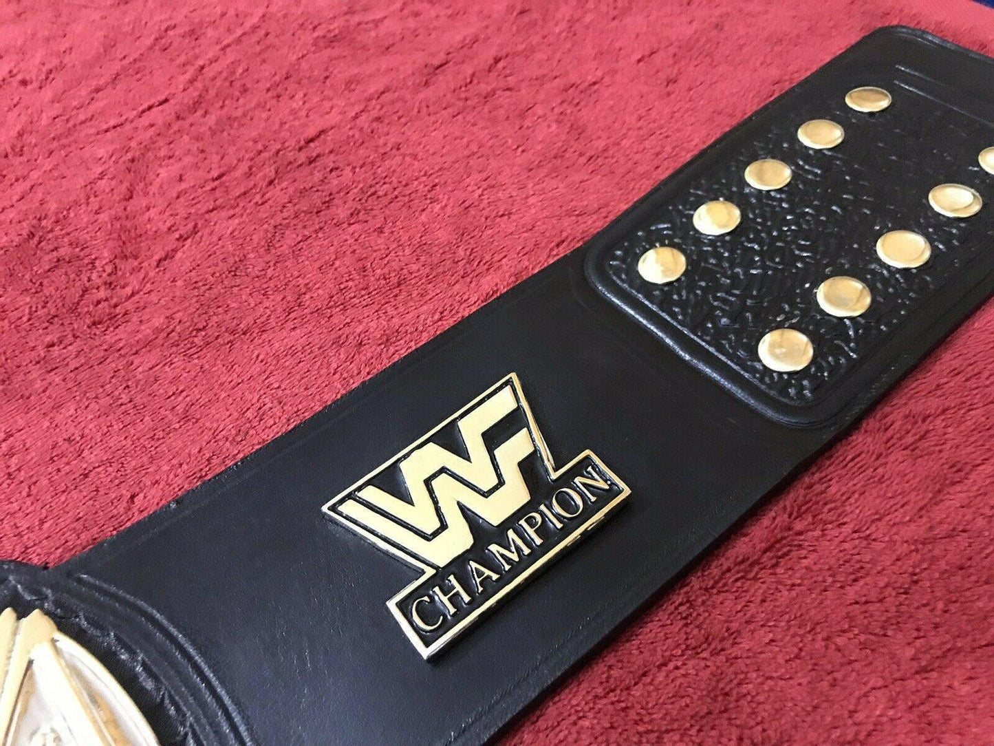 WWF WINGED EAGLE DUAL PLATED 24K GOLD Championship Title Belt