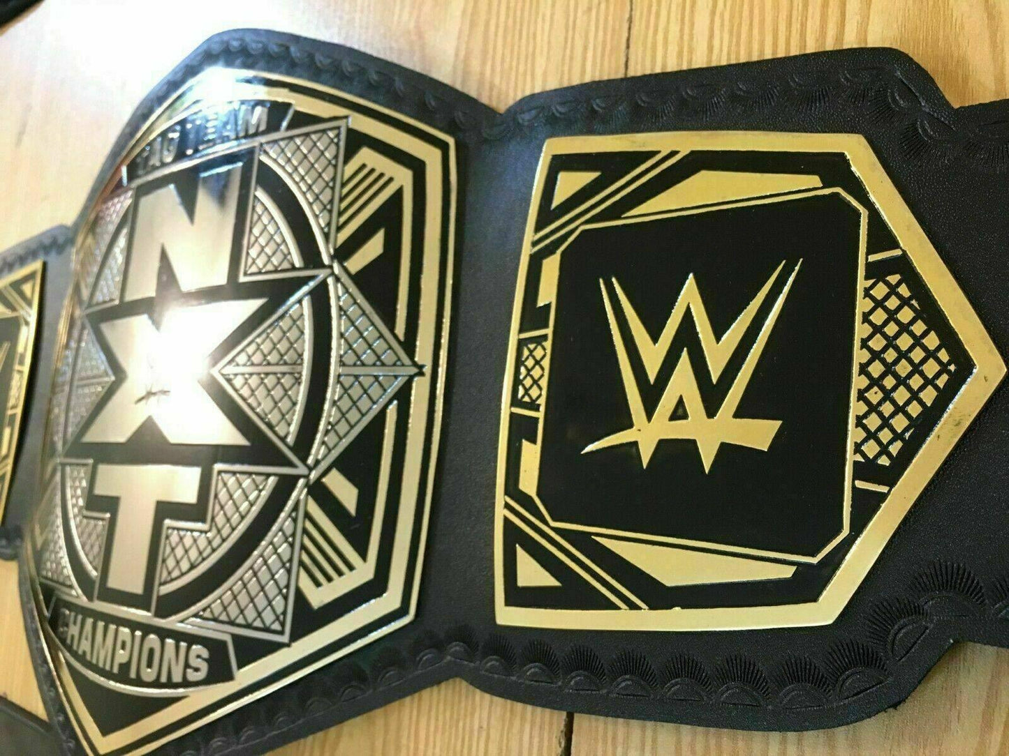 WWE NXT TAG TEAM Brass Championship Belt