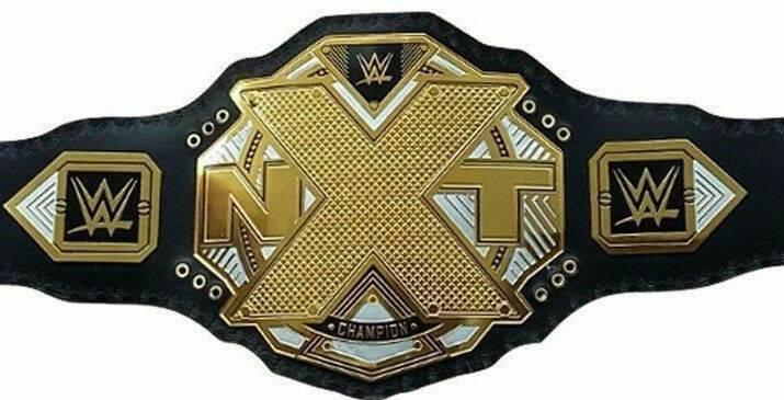WWE NXT Brass Championship Belt