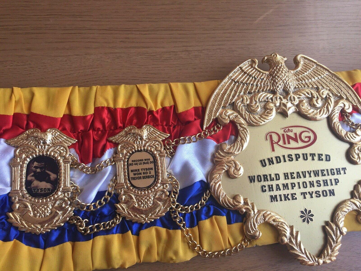 RING MAGAZINE UNDISPUTED BOXING Championship Belt