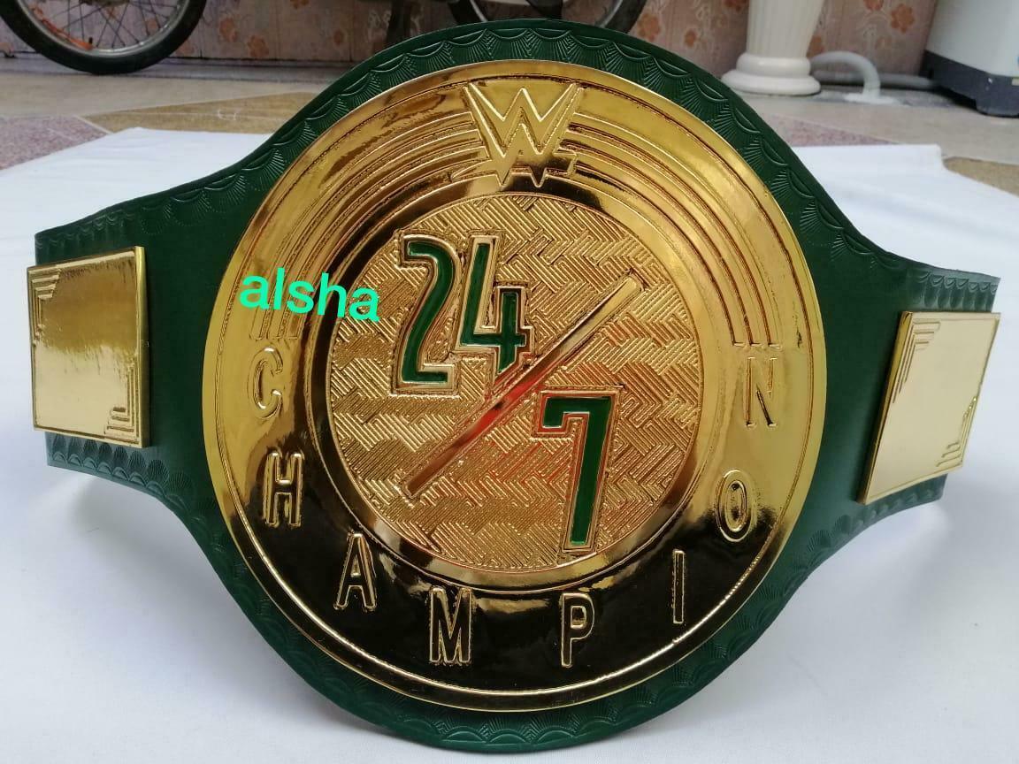WWE 24/7 Zinc Championship Belt