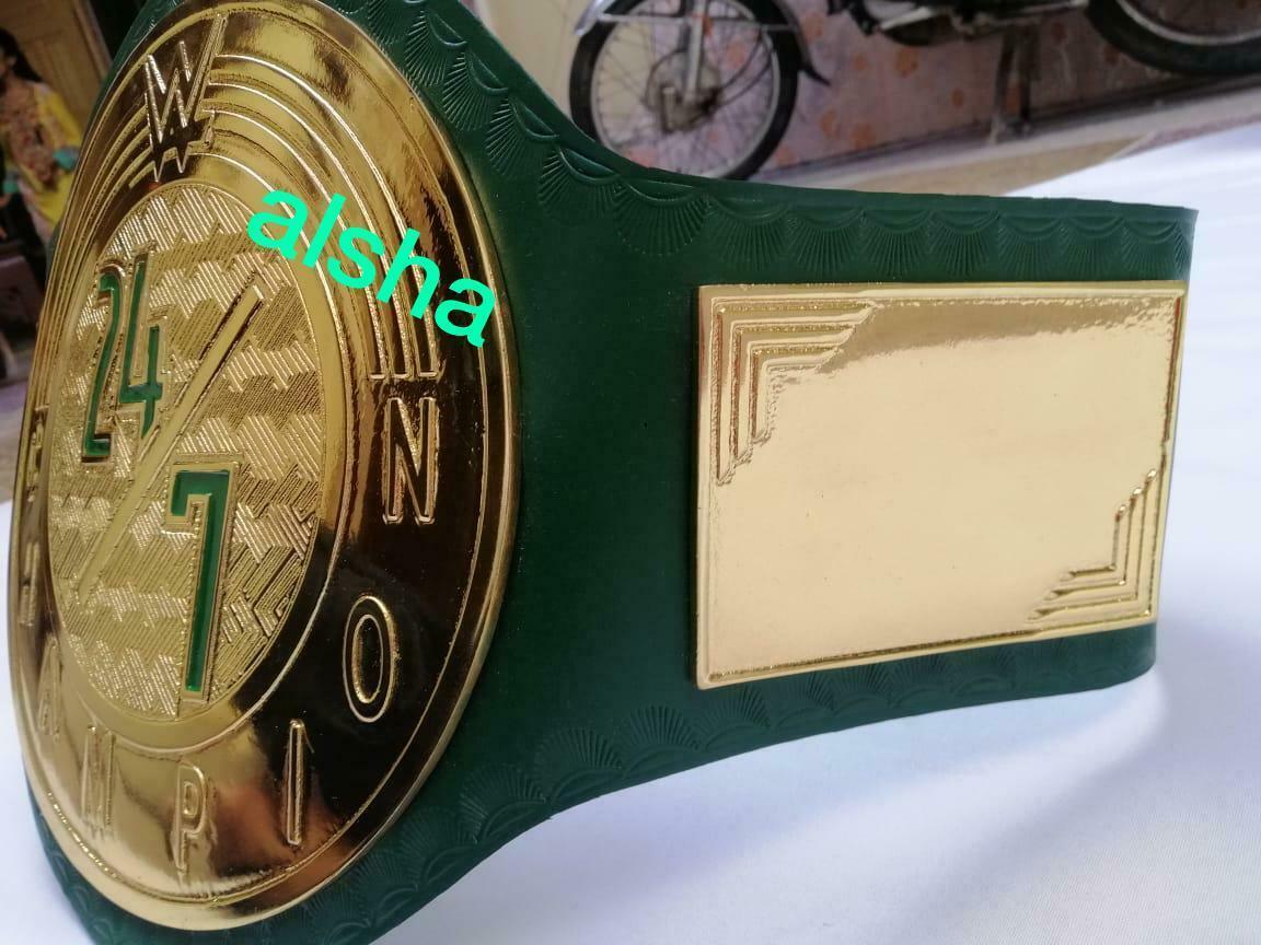 WWE 24/7 Zinc Championship Belt