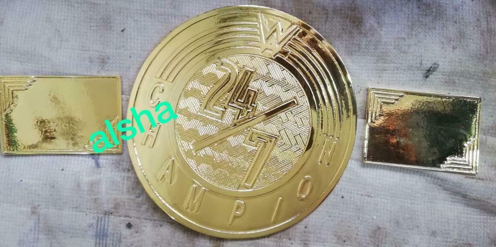 WWE 24/7 Zinc Championship Belt