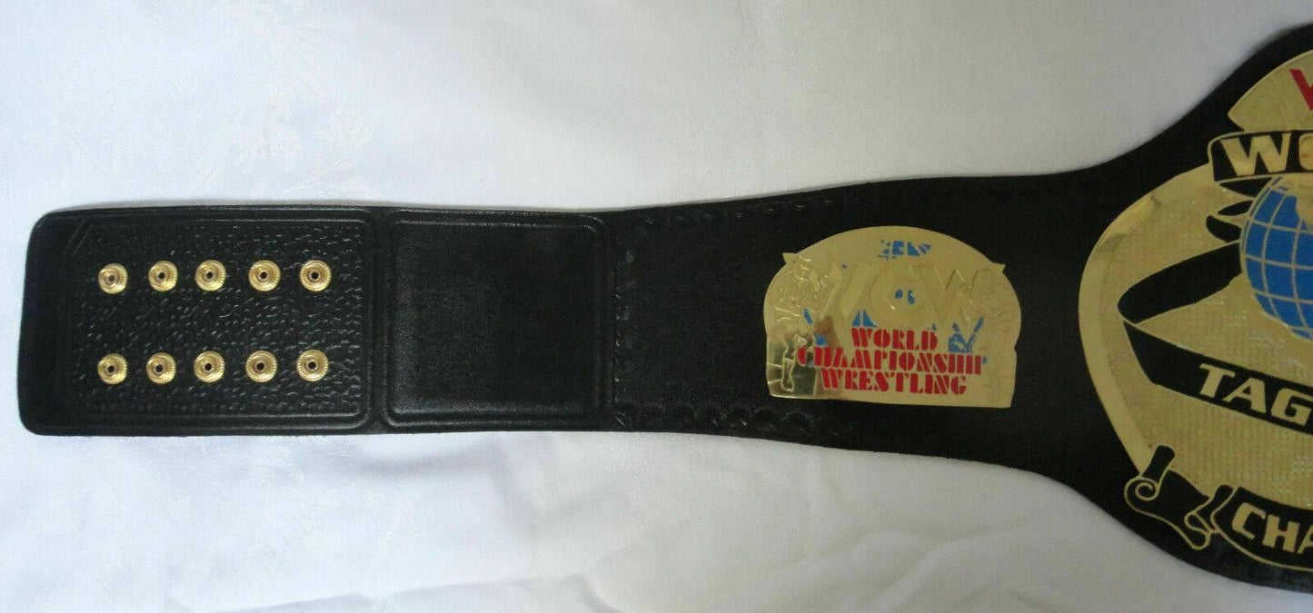 WCW WORLD TAG TEAM Brass Championship Belt