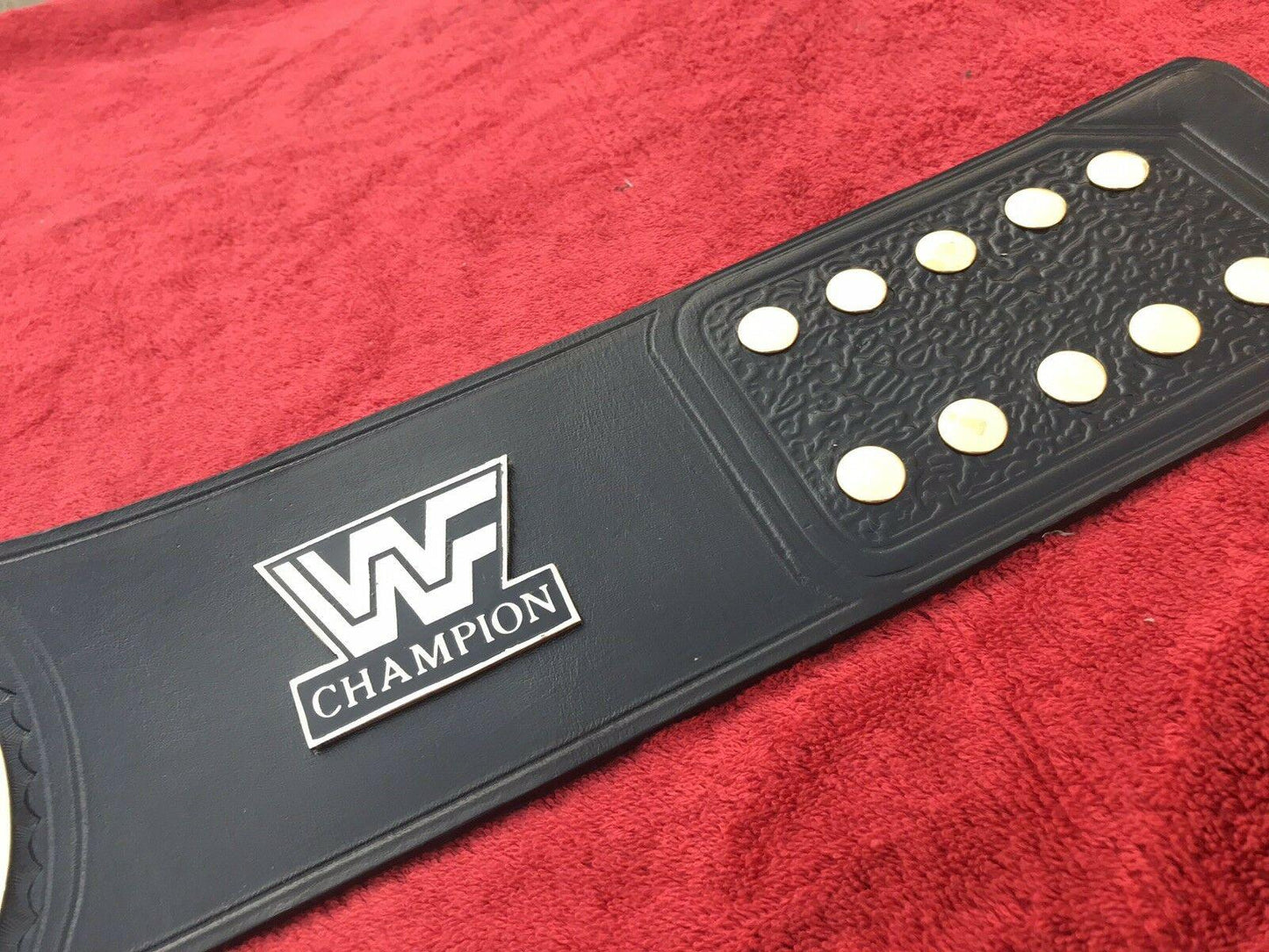 WWF WINGED EAGLE DUAL PLATED Brass Championship Title Belt