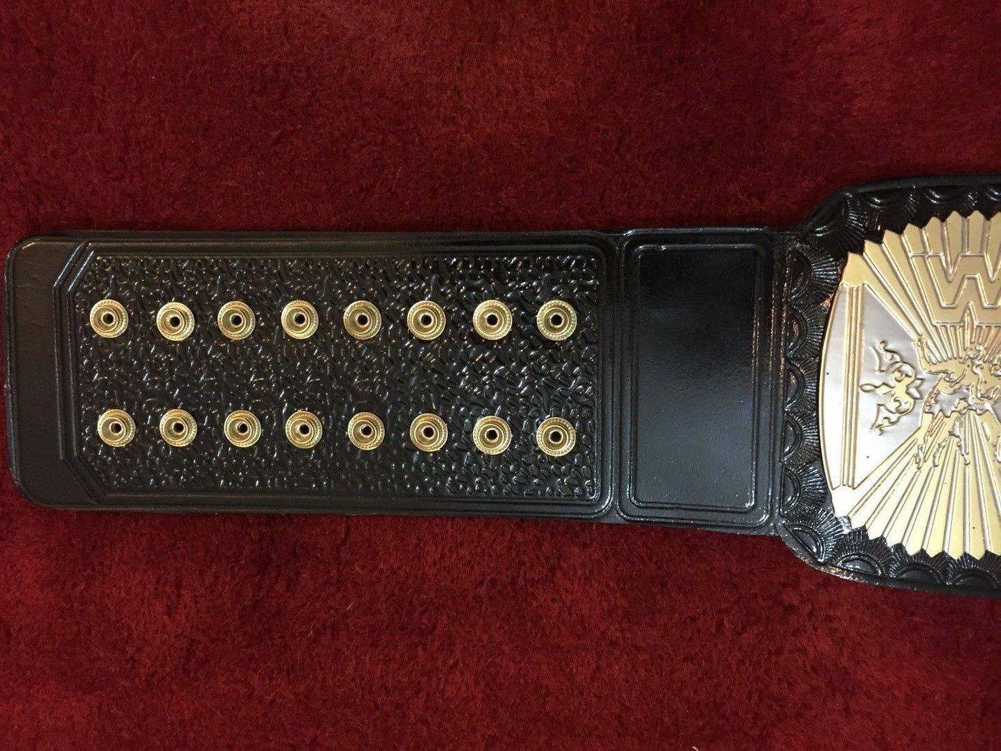 WWF WINGED EAGLE DUAL PLATED Brass Championship Belt