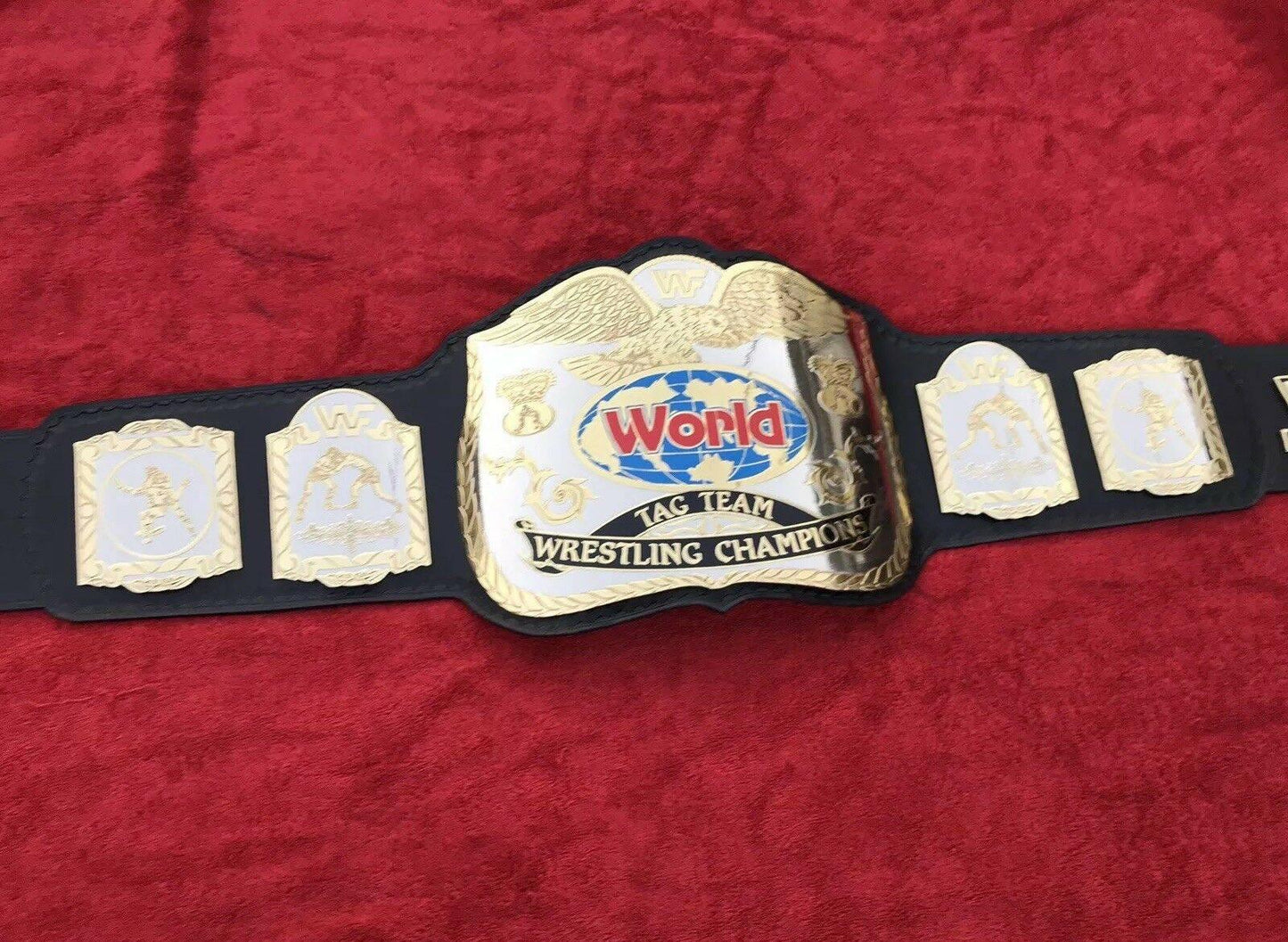 WWF WORLD TAG TEAM Brass Championship Replica Belt