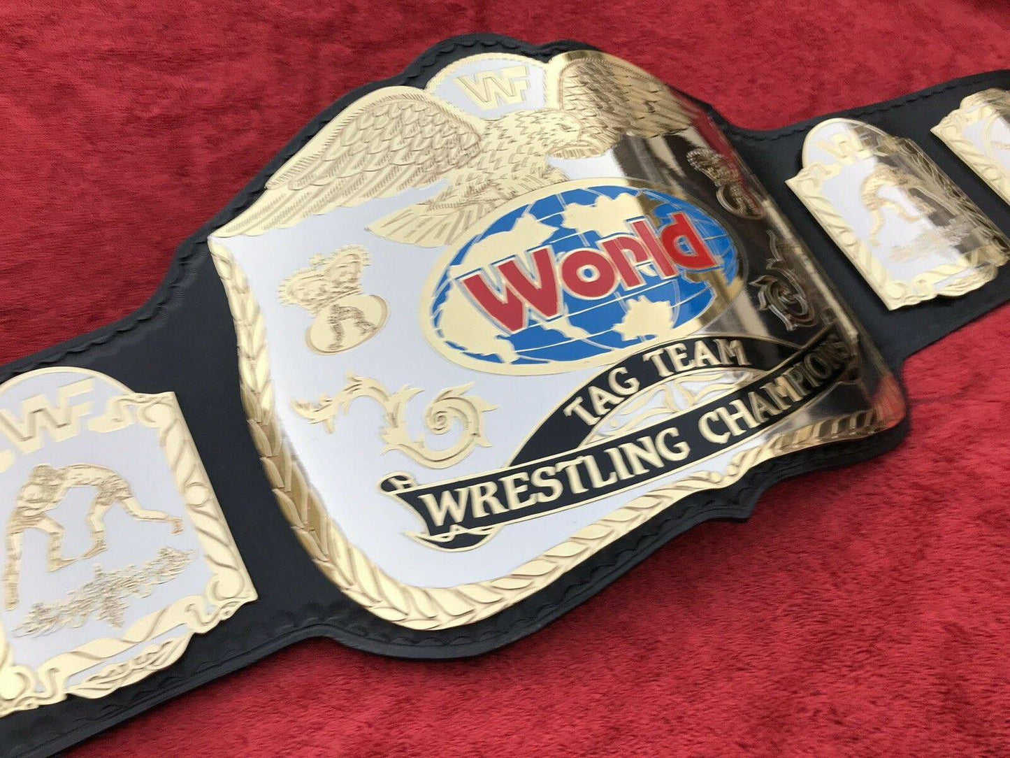 WWF WORLD TAG TEAM Brass Championship Replica Belt