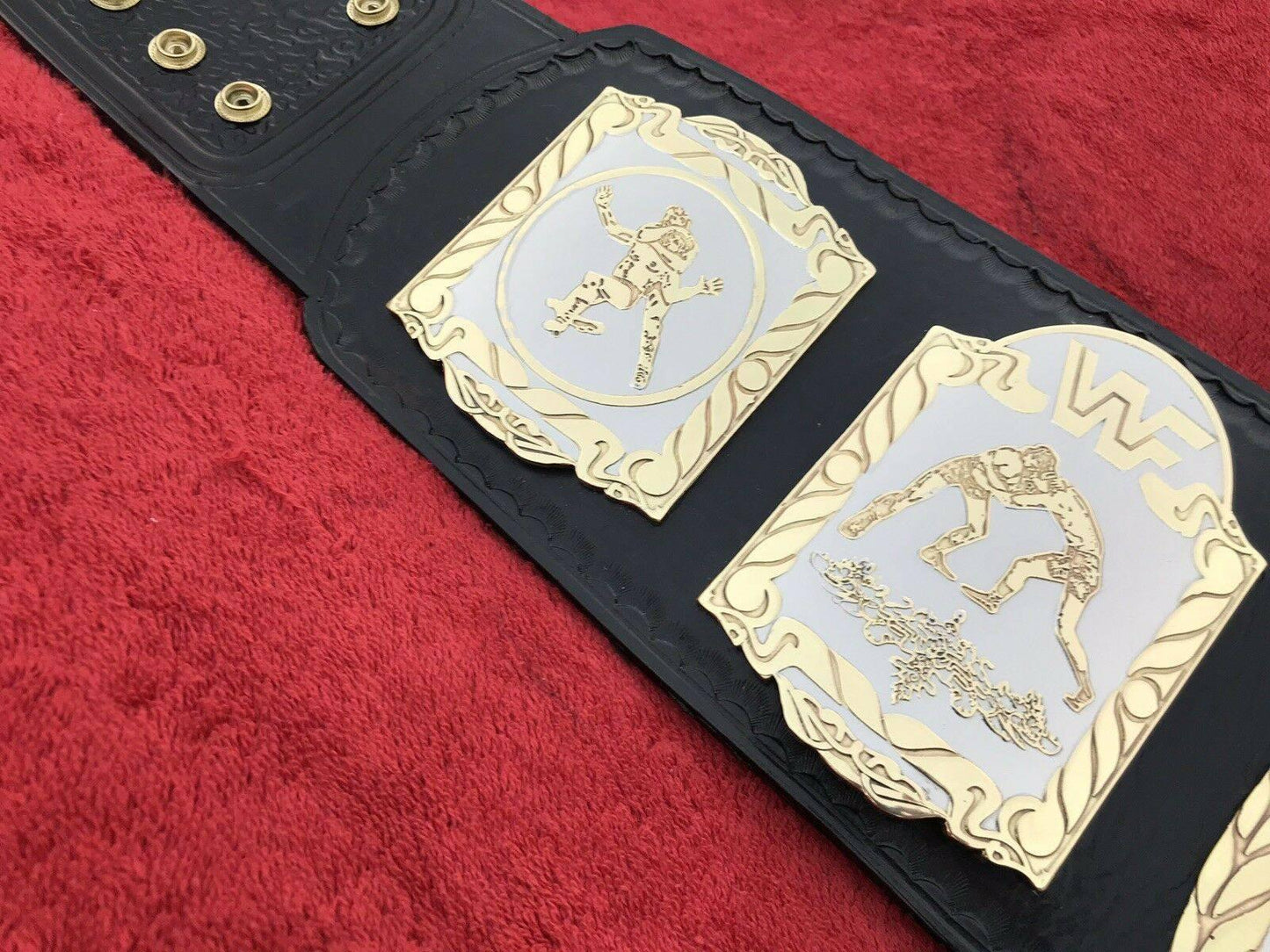 WWF WORLD TAG TEAM Brass Championship Replica Belt