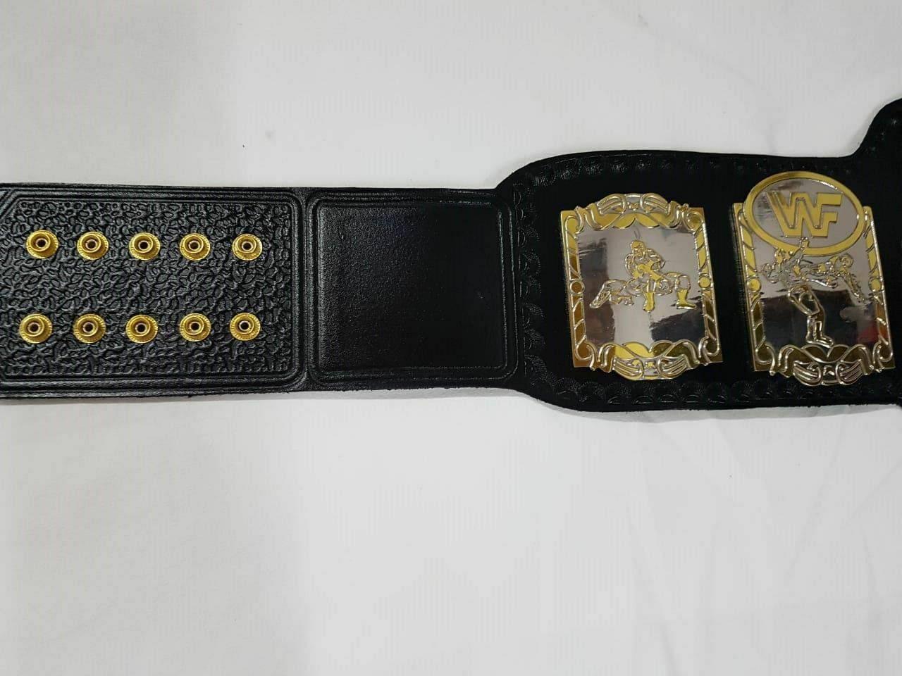WWF WORLD TAG TEAM DUAL PLATED Brass Championship Belt