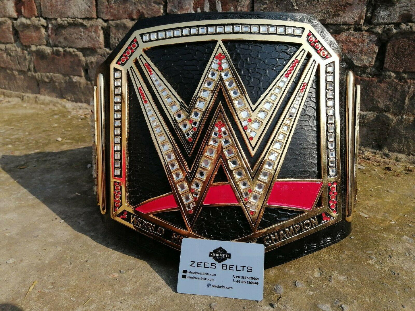 WWE WORLD HEAVYWEIGHT Zinc Championship WWE Title Belt