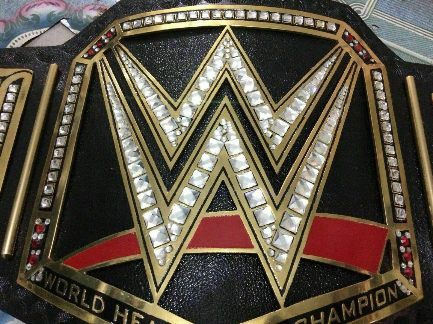 WWE WORLD HEAVYWEIGHT AJ STYLES Championship Title Belt
