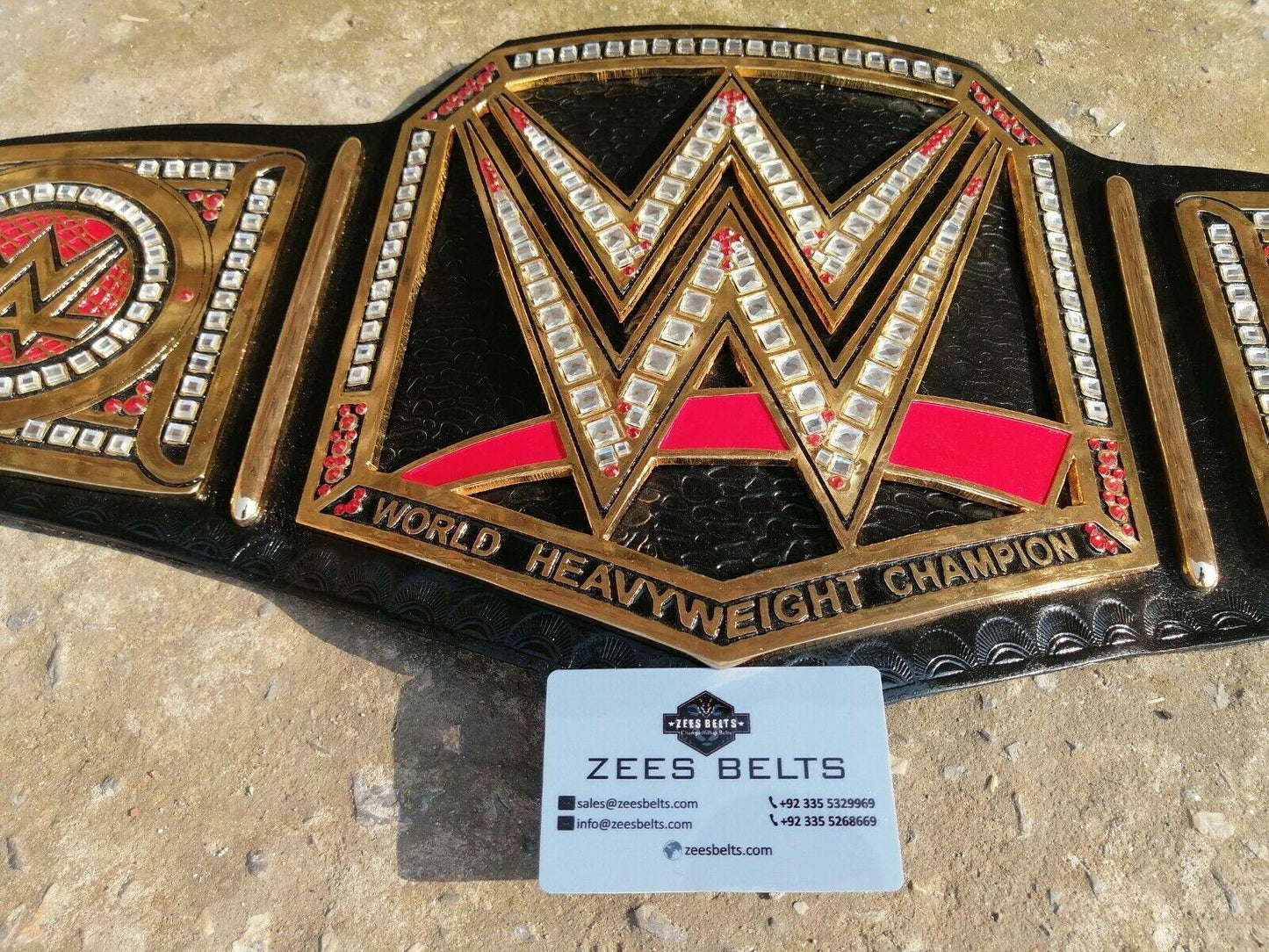 WWE WORLD HEAVYWEIGHT Zinc Championship WWE Title Belt