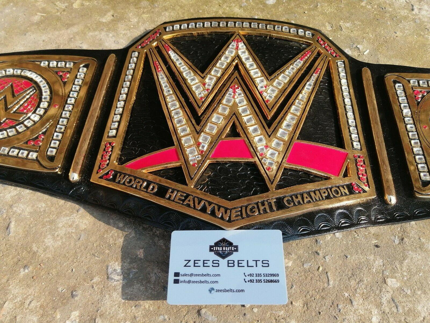 WWE WORLD HEAVYWEIGHT Zinc Championship WWE Title Belt
