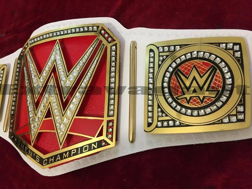 WWE RAW WOMENS Brass Championship Belt