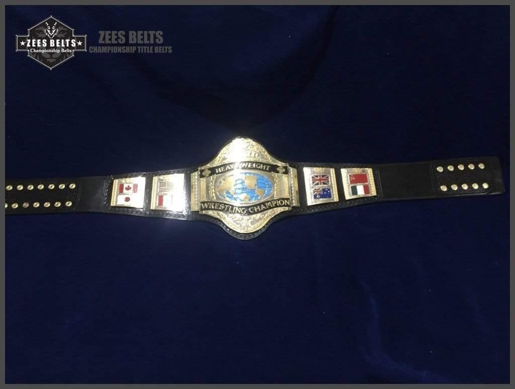 WWF HULK HOGAN 86 24K GOLD Championship Belt