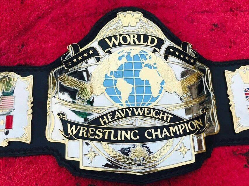 WWF ANDRE HEAVYWEIGHT 87 24K GOLD Zinc Championship Title Belt