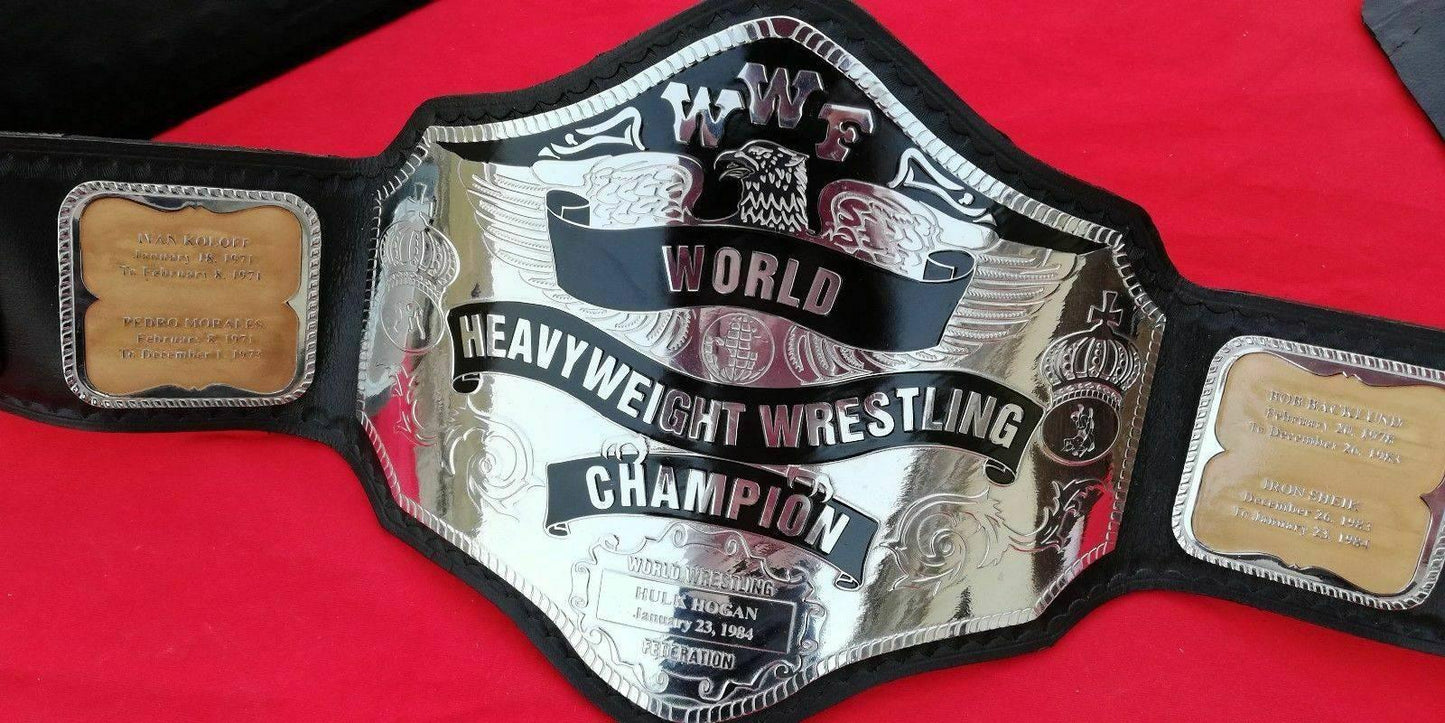 WWF HULK HOGAN 84 24K GOLD Championship Belt