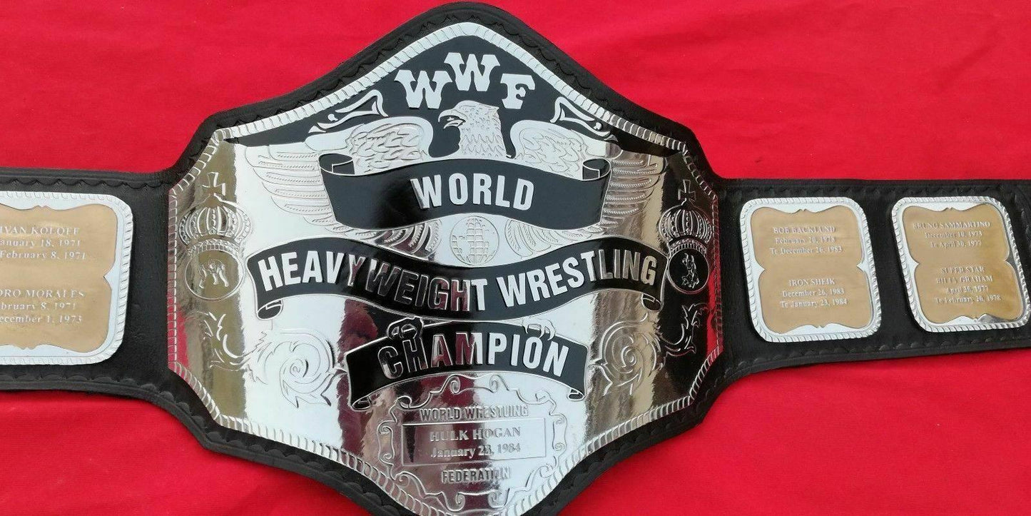 WWF HULK HOGAN 84 24K GOLD Championship Belt