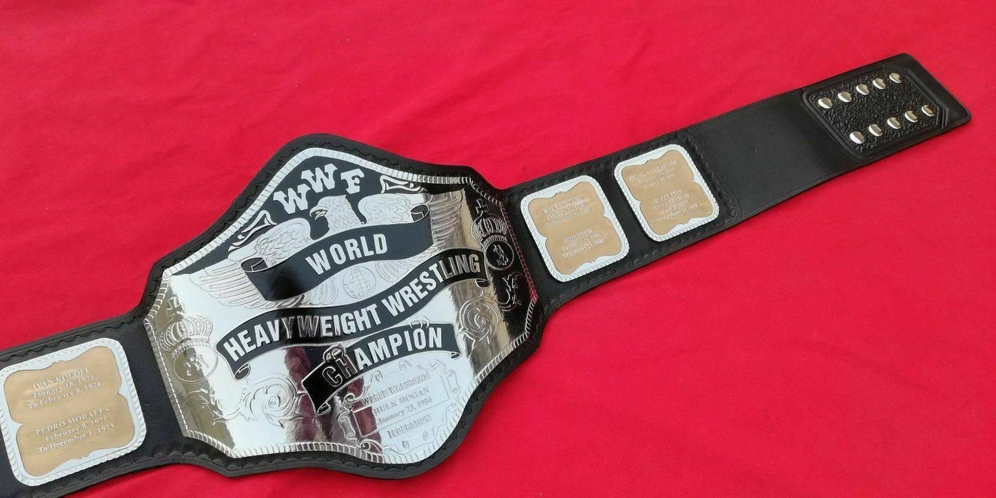 WWF HULK HOGAN 84 24K GOLD Championship Belt
