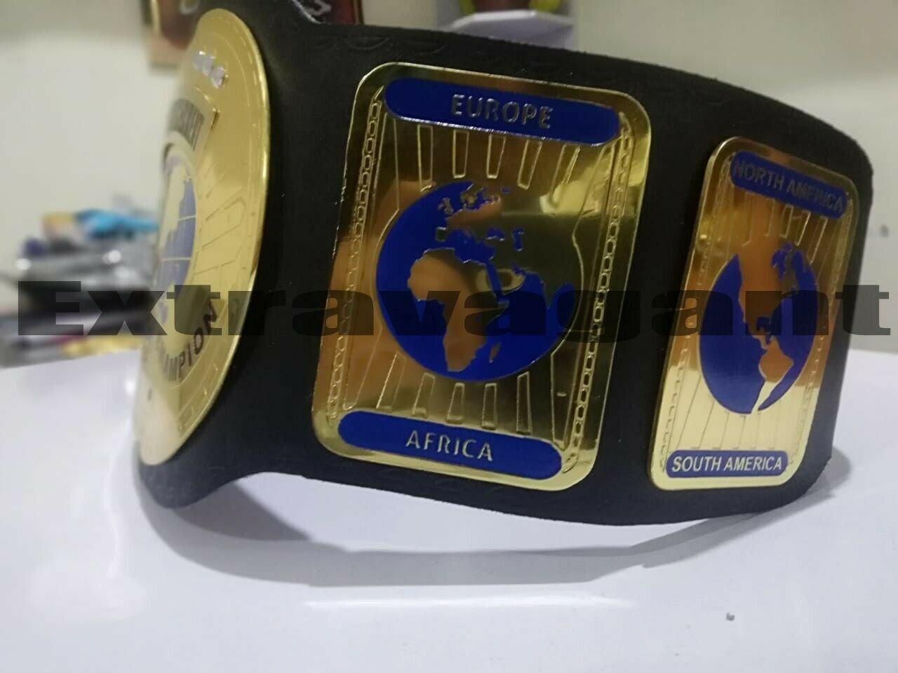 WWE INTERCONTINENTAL OVAL Brass Championship Belt