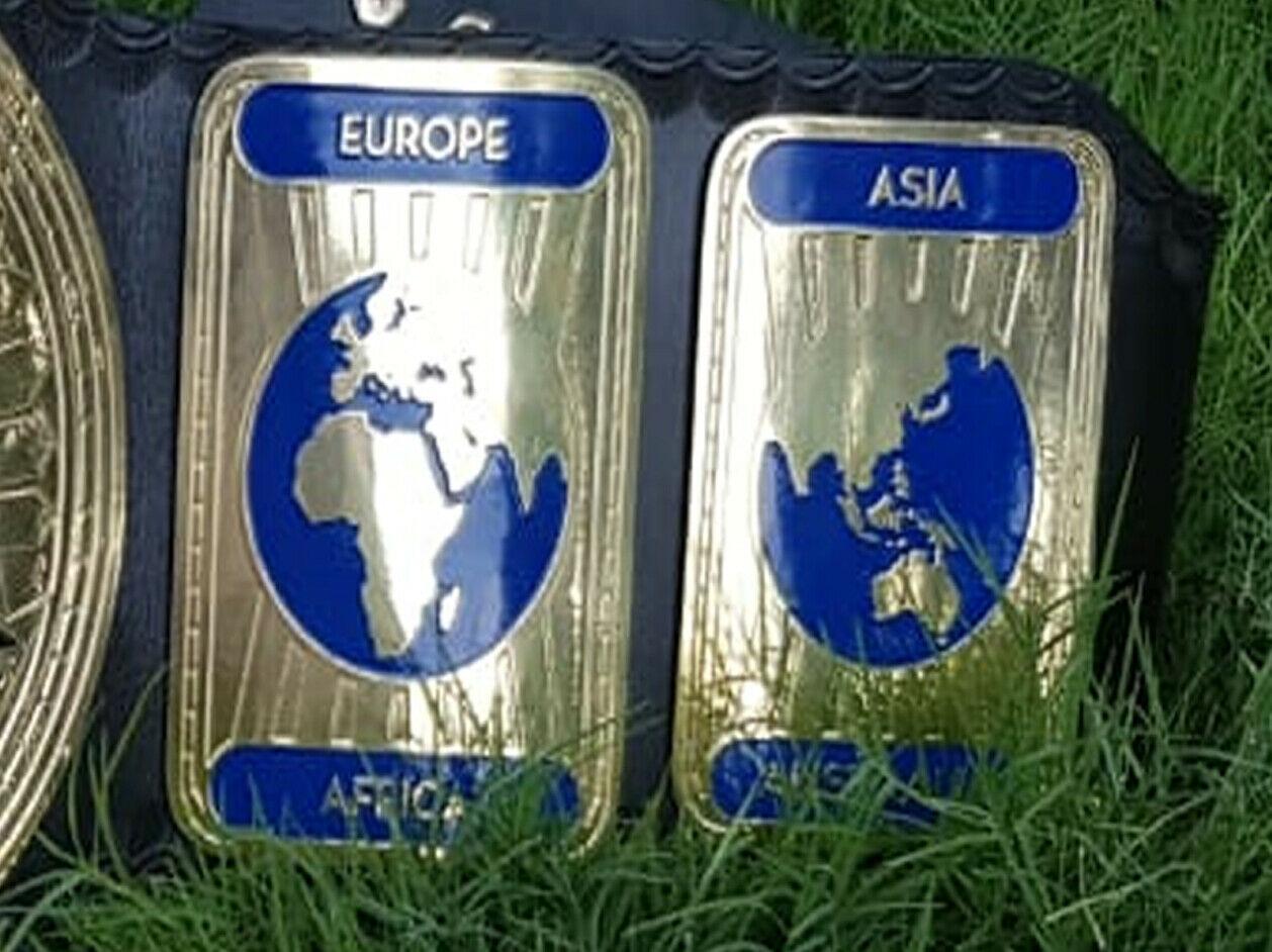 WWE INTERCONTINENTAL OVAL Brass Championship Belt