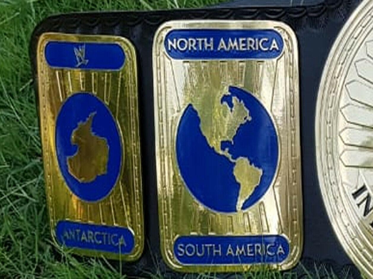 WWE INTERCONTINENTAL OVAL Brass Championship Belt