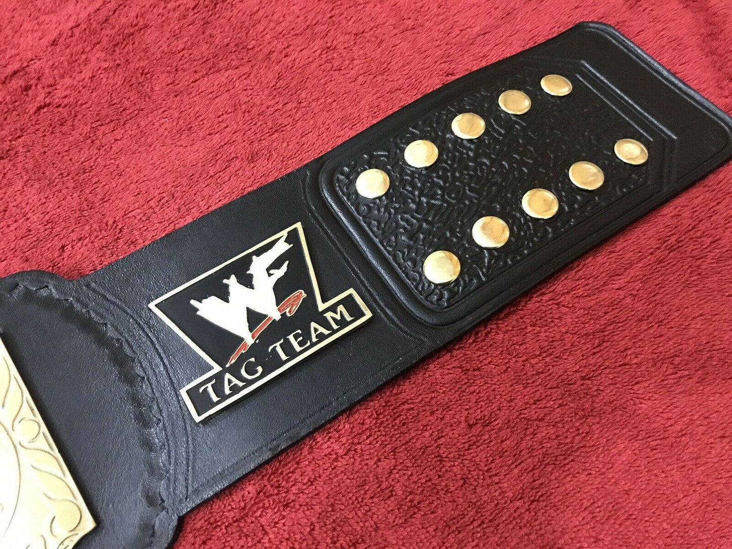WWF WORLD TAG TEAM Brass Championship Replica Belt