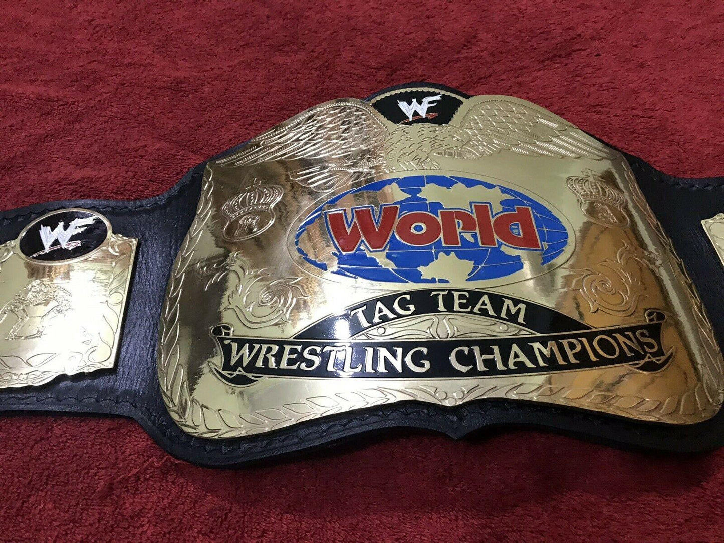 WWF WORLD TAG TEAM Brass Championship Replica Belt