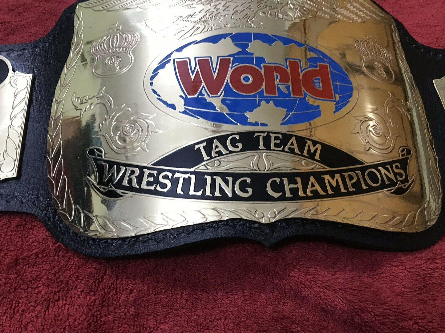 WWF WORLD TAG TEAM Brass Championship Replica Belt