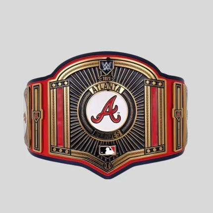 Atlanta Braves WWE MLB Legacy Belt – Championship Title with Custom Options