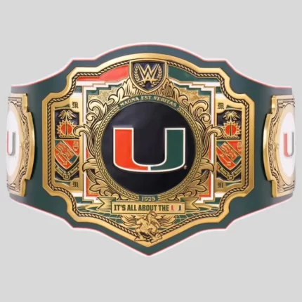 Miami Hurricanes WWE Championship Belt – Legacy Title