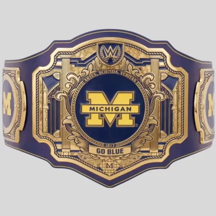 Michigan Wolverines WWE Championship Belt Legacy Edition