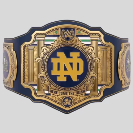 WWE Notre Dame Fighting Irish Wrestling Legacy Title Belt